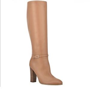 Nine West Soft Leather Kimy Boots Size 6.5 NWT